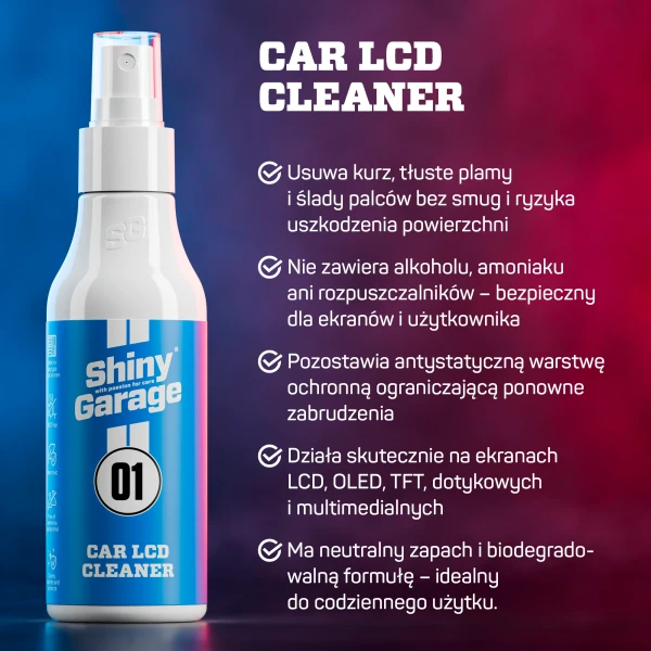 Car LCD Cleaner - cechy produktu