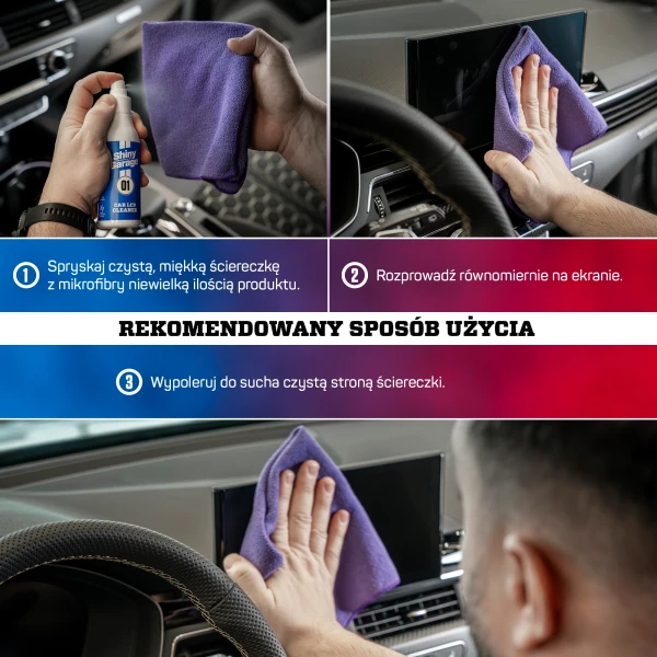 Car LCD Cleaner - sposób użycia
