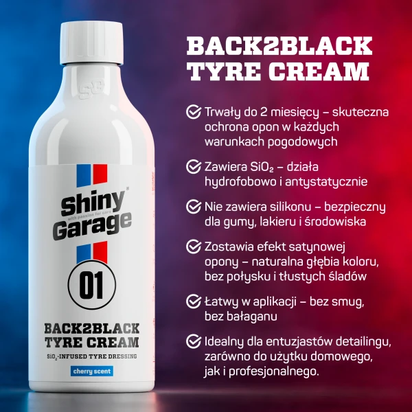 Back2Black Cherry - cechy produktu