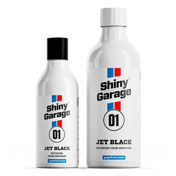 Dressing do plastików zewnętrznych Shiny Garage Jet Black