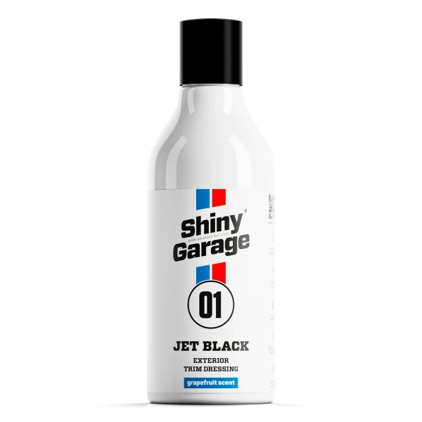 Dressing do plastików zewnętrznych Shiny Garage Jet Black 250 ml