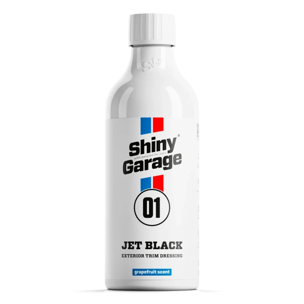 Dressing do plastików zewnętrznych Shiny Garage Jet Black 500 ml