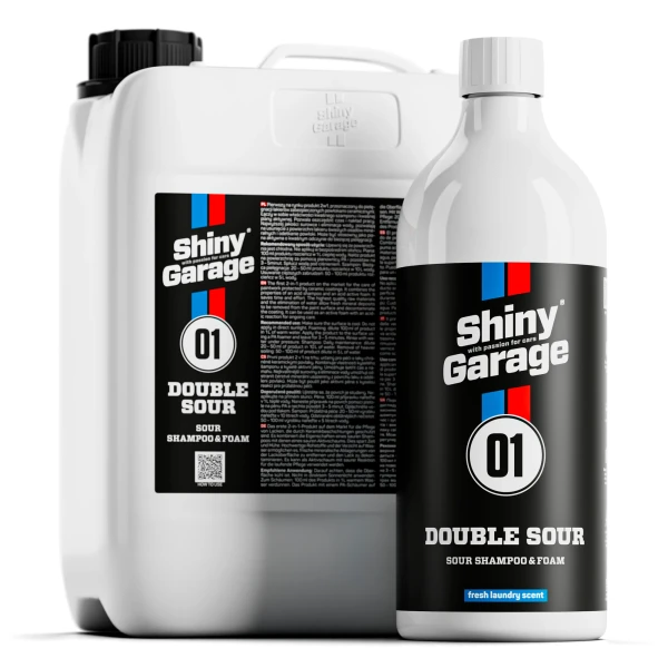 Kwaśny szampon i piana w jednym 2w1 Shiny Garage Double Sour Shampoo & Foam