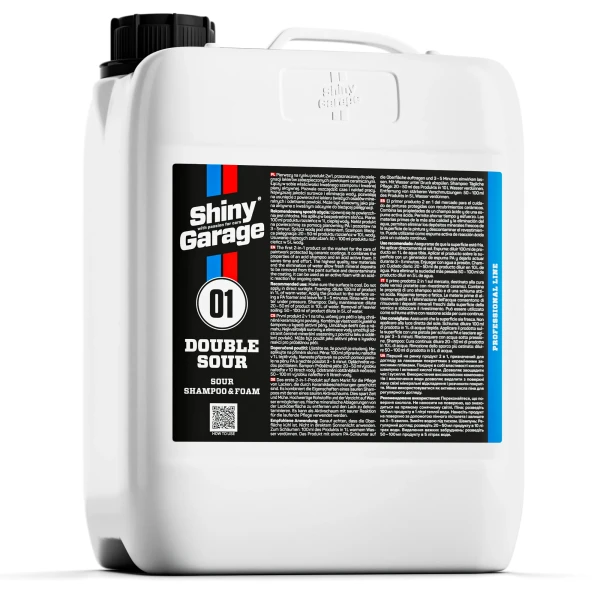 Kwaśny szampon i piana w jednym 2w1 Shiny Garage Double Sour Shampoo & Foam 5 litrów