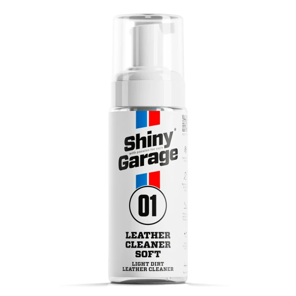 Preparat do czyszczenia lekkich i średnich zabrudzeń na skórzanej tapicerce Shiny Garage Leather Cleaner 150 ml
