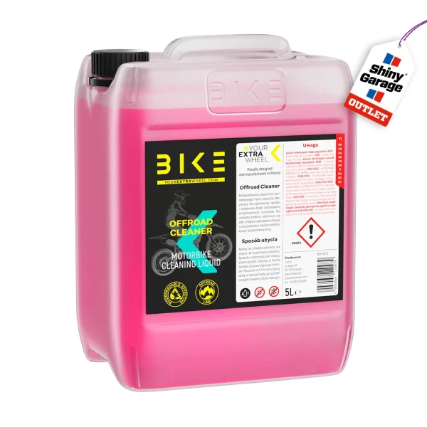 Innowacyjny, biodegradowalny produkt przeznaczony do kompleksowego mycia motocykla
