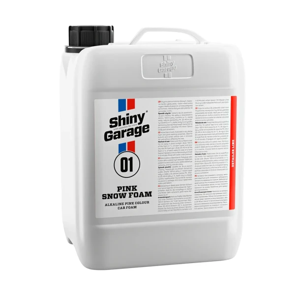 Różowa aktywna piana o zasadowym pH Shiny Garage Pink Snow Foam 5 litrów
