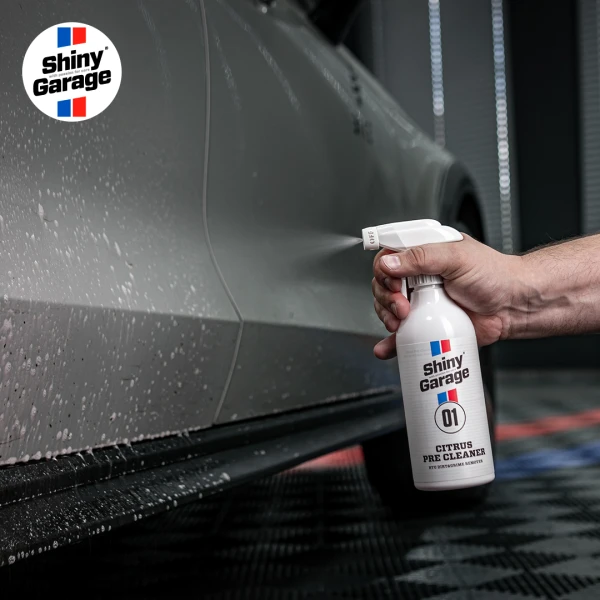 Gotowy do użycia środek do mycia wstępnego, świetnie rozpuszcza brud drogowy Shiny Garage Citrus Pre Cleaner