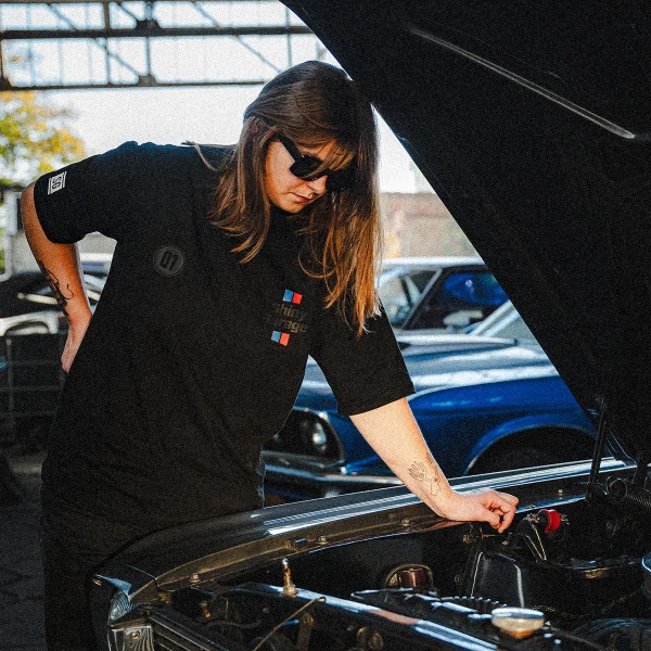 Koszulka oversize Shiny Garage