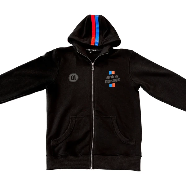 Rozpinana bluza z kapturem Shiny Garage