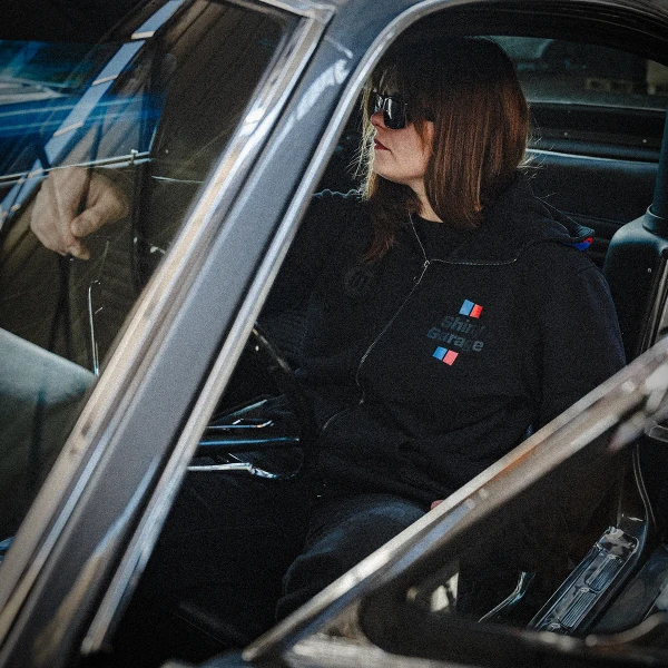 Rozpinana bluza z kapturem Shiny Garage