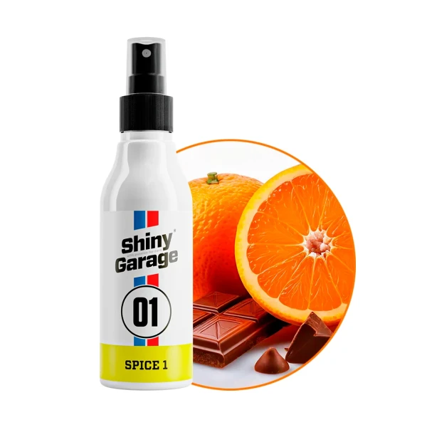 Zapachowy odświeżacz powietrza Shiny Garage Spice 1 zapach czekoladowo-pomarańczowy