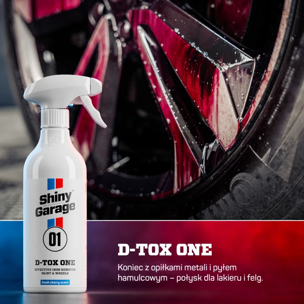 D-Tox One Paint&Wheel Deironizer zastosowanie