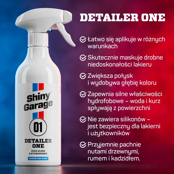 Detailer ONE - cechy produktu