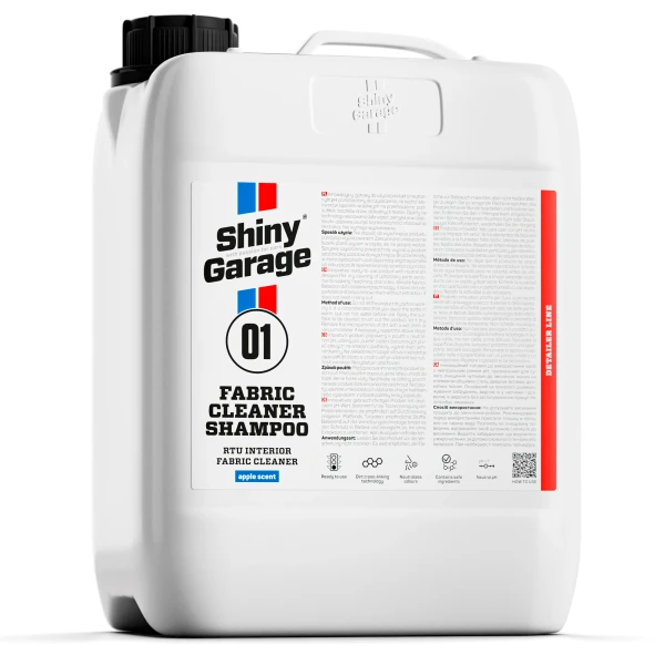 Szampon do tapicerki materiałowej Fabric Cleaner Shampoo 5 L