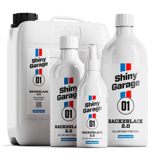 Back2Black Tyre Coat 2.0 – Hydrofobowy dressing do opon SiO₂ z satynowym wykończeniem
