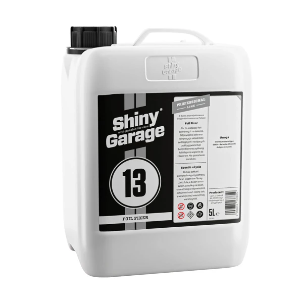 Preparat do nakładania folii bezbarwnych Shiny Garage Foil Fixer 5 litrów