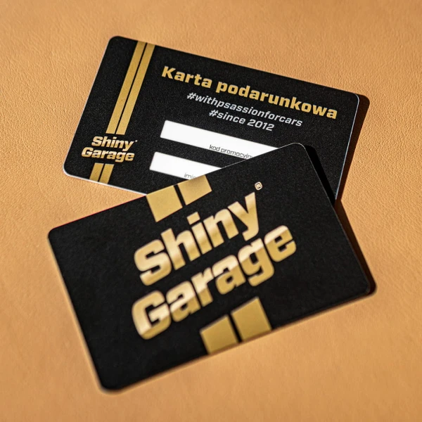 Karta podarunkowa Shiny Garage to zawsze trafiony prezent